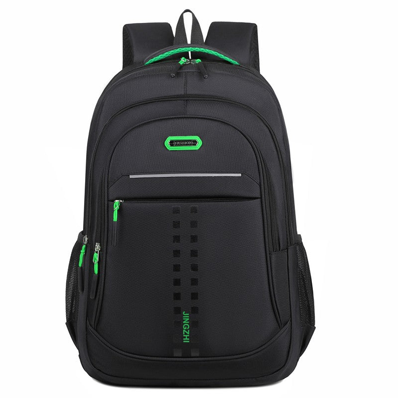 Men's and women's backpack Oxford waterproof backpack Business computer bag Leisure travel backpack High school student backpack