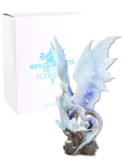 Figura de Dragão de Jogo Monster Hunter de 17CM Mizutsune Zinogre Monstros Nergigante Iceborne Velkhana Zinogre Figura de Ação de PVC Brinquedo