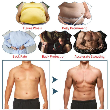 1PC Unisex Sauna Suit Short Sleeve Sweat Shirt Workout Vest for Gym Sport Fitness Body Shaper Slimming Top for Men And Women