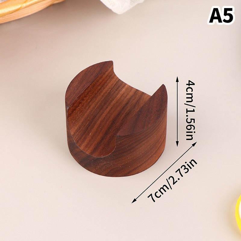 1Pc Japanese Sushi Rack Wooden Taco Snack Food Holder Wood Plate Cuisine Stand Sashimi Sushi Boat For Restaurant Hotel Home