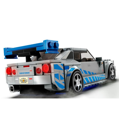 LEGO 76917 Speed Champions Nissan Skyline GT-R (R34) de +Velozes +Furiosos