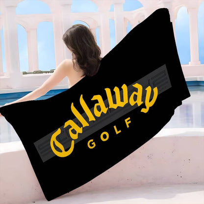 G-Golf-C-Callaway Big Microfiber Beach Towels Quick Dry Towel Sand Beach Towels Pool Towel for Travel Swim Pool Yoga