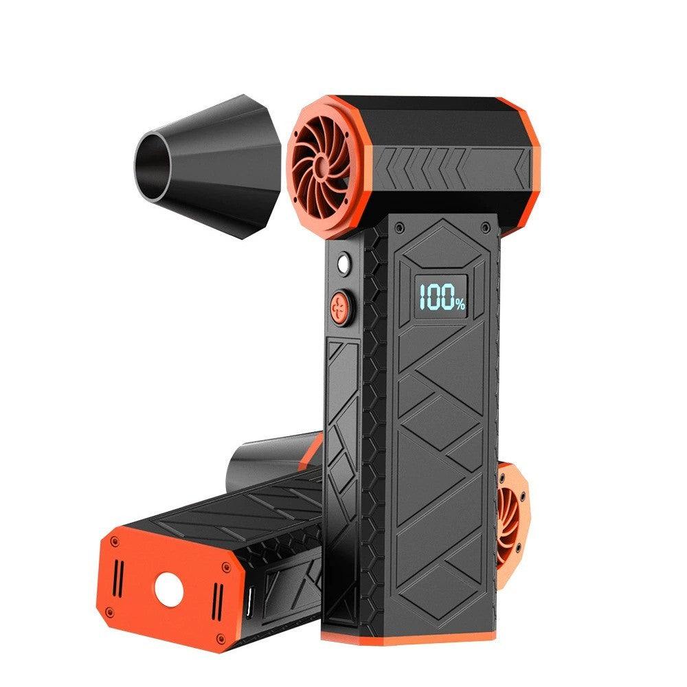 180000PRM Portable Electric Air Blower Turbo Jet Fan Brushless Motor HighSpeed Mini Turbo Jet Fan Adjustable Wind Violent Blower