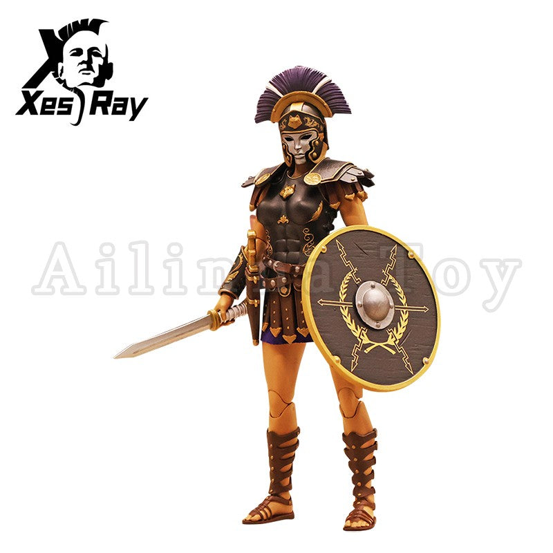 [Pré-Venda] XesRay Fight For Glory 1/12 Action Figure Combatants Wave 6 Cassia Berenice Medocus o Trácio Modelo de Anime Para Presente