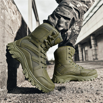 Botas de Caminhada Masculinas de Cano Alto, Casuais, Confortáveis e Quentes