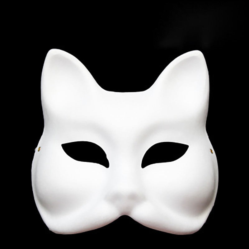 Costume Party Mask 12 Styles Party Mask Decoration White Paper Mask Paper Masquerade Party Accessory For Decoration Draw