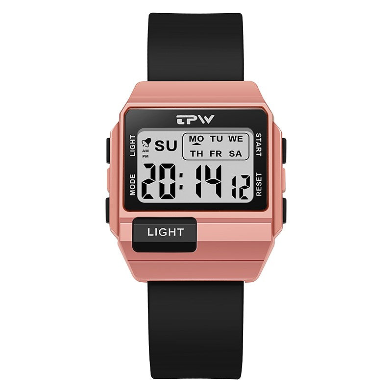 TPW 36mm Midsize Digital Watch For Women Teenage  Meter Water Resistant