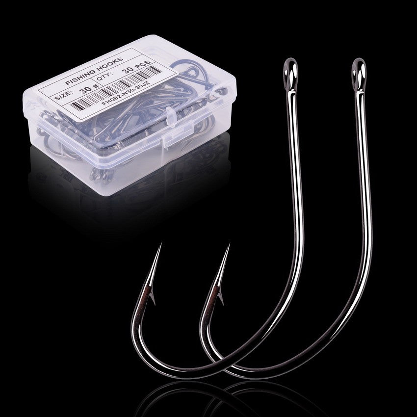 50pcs 10pcs Coating High Carbon Stainless Steel Barbed Carp Fishing Hooks Pack with Retail Original Box Fishing Hook Tackle