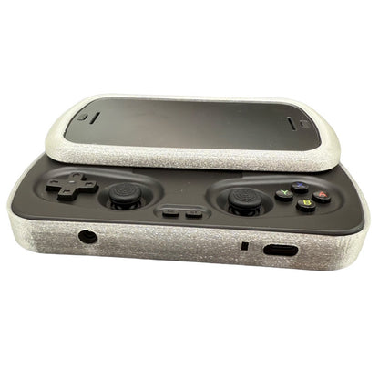 Orange Protective Shell for ANBERNIC RG Slide Console TPU 3D Printed Anti-slip Protective Cover Transparent Orange Black