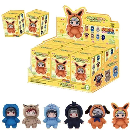 In Stock 1: 1High quality Hot Naruto Boat Party Series Handmade Plush Doll Toys Decorations Toy Series KeyChain Christmas Gift