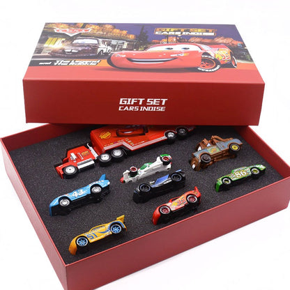 Disney Pixar Carros 1:55 Liga Fundido Caminhão Modelo - McQueen Mater Mack Tio Radiator Springs Cidade Natal Aniversário Presente