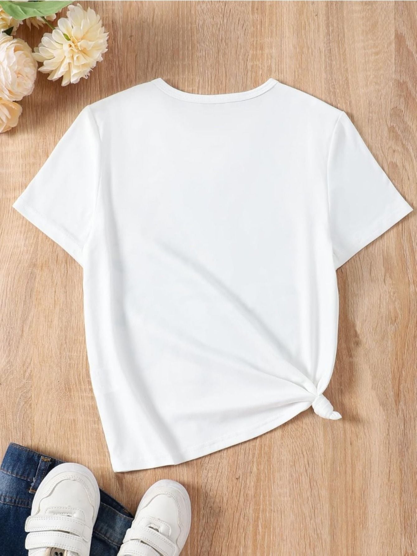 Beautiful woman  printed T-shirt, pure cotton, soft, women wear different beauty