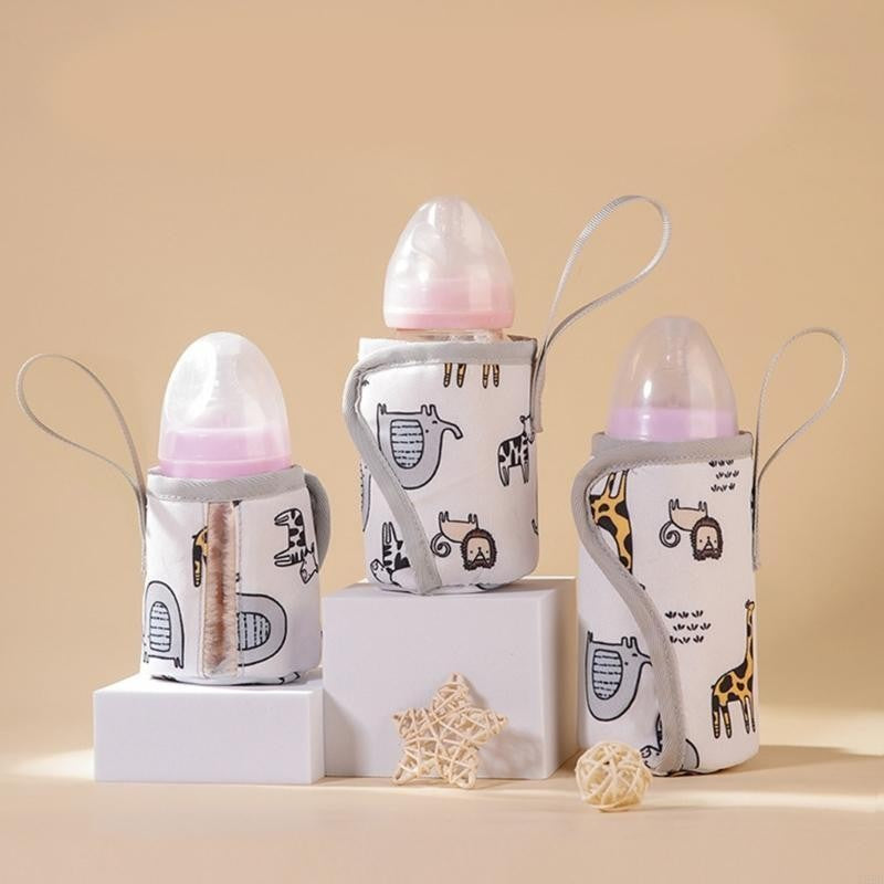 Baby Feeding Bottle Warm Cover Baby Bottle Insulator Sleeve Milk Bottle Protector Bottles Warm Keeping Cover Washable L8RB