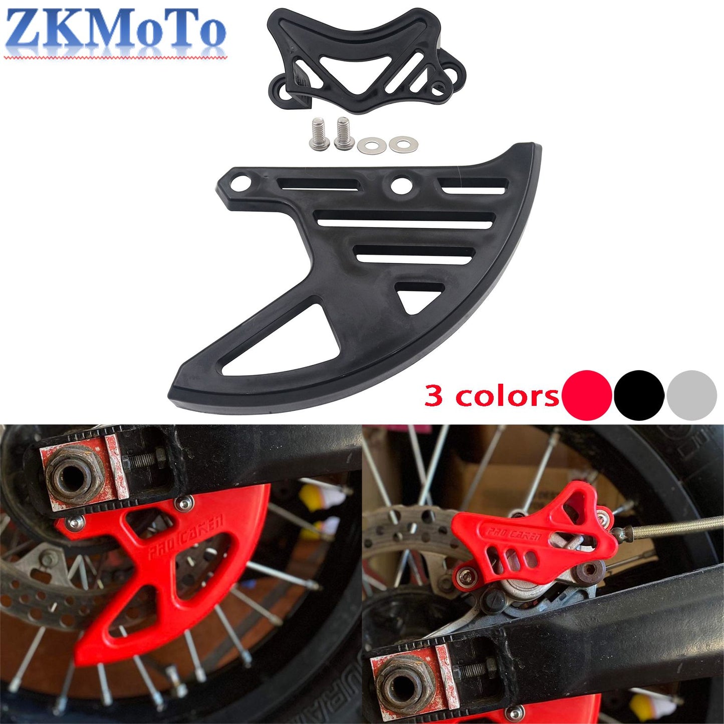 Protetor de Pinça de Freio Traseiro Para Honda CR 125 CRF 250 450 250R 450R 250X 450X 250RX 450RX KAYO T4 T6 BSE Peças Universais
