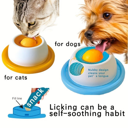 Brinquedos De Lamber Para Cães Brinquedos Interativos Para Cães Comedouro Lento Dispensador De Comida Para Treinamento De Filhotes Enriquecimento Acessório Para Caixa De Alimentação De Gatos
