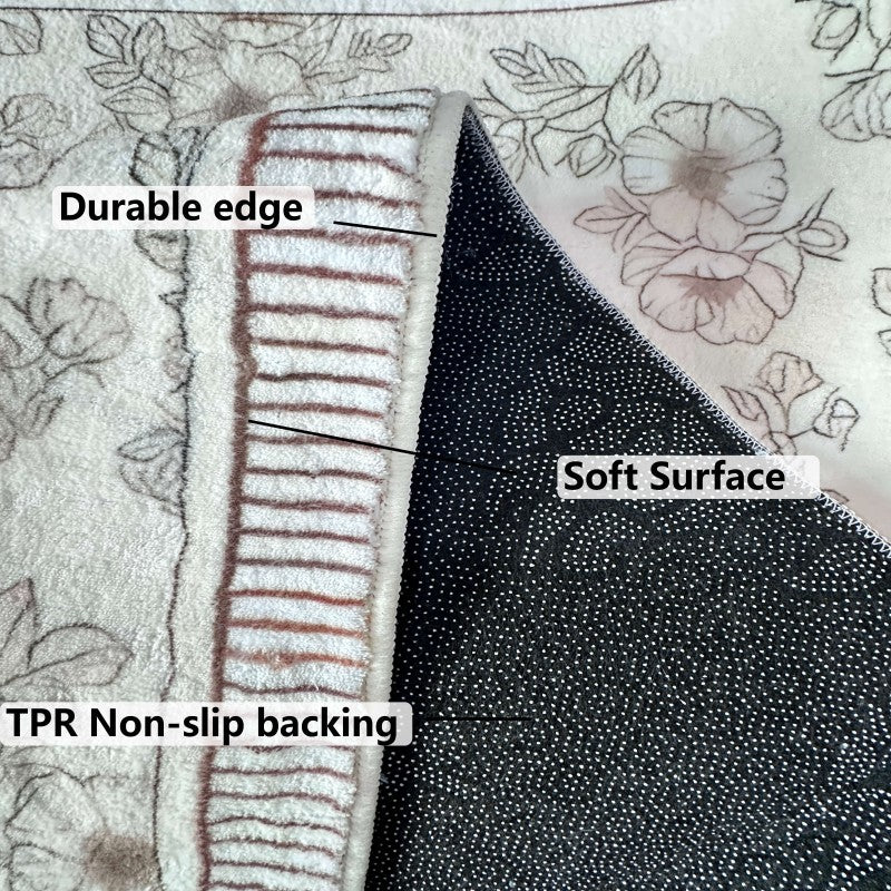 VIKAMA Healing Clouds Carpet Bedroom Living Room Sofa Area Decorative Cushion Ins Style Warm Home Decoration