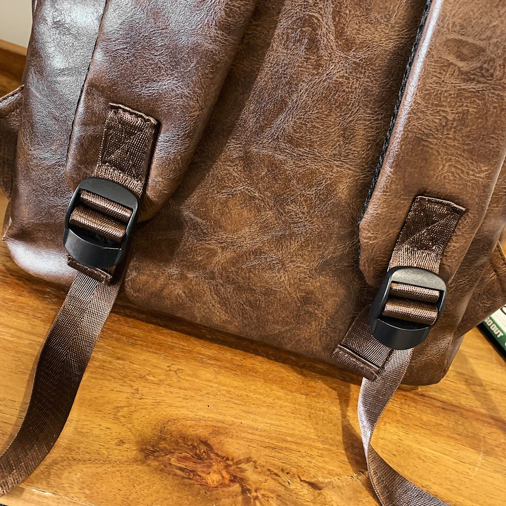 Advanced Retro Backpack for Men, Fashionable and Versatile, Trendy Brand Casual Backpack, Computer Travel Backpack