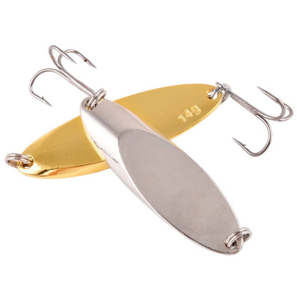 1PCS 3g-28g Metal Spinner Spoon Trout Fishing Lure Hard Bait Sequins Noise Paillette Artificial Bait Small Hard Sequins Spinner