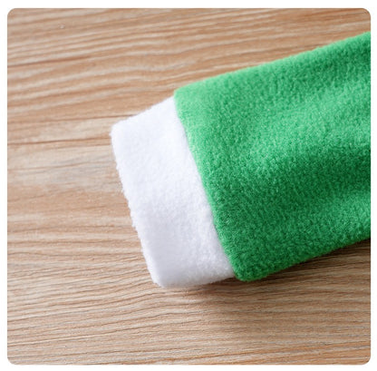 Christmas Newborn Clothes Cute Green Elf Soft 0-18 Boys And Girls Spring And Autumn Long Sleeved Baby Triangle Jumpsuit+Socks