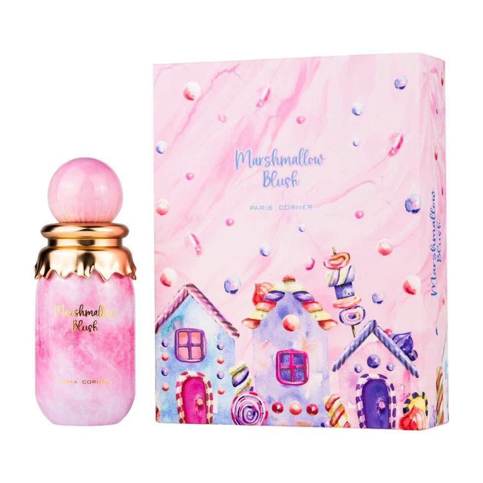 Perfume Árabe Marshmallow Feminino Longa Duração Spray Corporal Perfumes para Mulheres Oriente Médio Parfum Notas Frutadas Feromônio