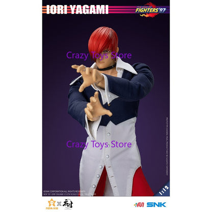 Em EstoqueEstúdio Tunshi Original 1/12 SNK Licenciado King of Fighters KOF 97 Iori Yagami TS XXZ 008 Figuras de Ação Colecionáveis de Anime