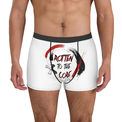 Boxer Underpants Shorts Descendants Vk Grunge Aesthetic - Carlos De Vil Panties Men's Breathable Underwear for Homme Man Gift