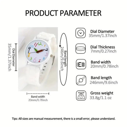 Ladies little fresh Jelly silicone pencil digital quartz watch for middle and high school simple leisure sports pointer watch