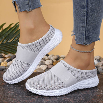 women's shoes Solid Color Mules,  women's summer shoes free shippiing shoes Slippers for women Comfortable and breathable