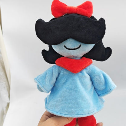 25cm Game Deltarune Aqua Plush Doll Holiday New Blue Kris Stuffed Toys Pillows Thanksgiving Day Gift XMAS PARTY Toys Decoration