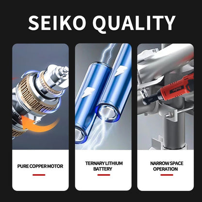 Chave Elétrica Sem Fio 12V, Chave de Catraca 3/8 Polegadas, Ferramenta de Reparo Automotivo para Remover Parafusos e Porcas, Chave de Ângulo Reto