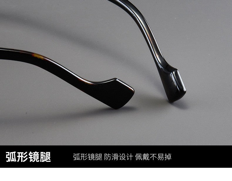 new square frame reading glasses retro printing glasses frame men women high-definition presbyopia glasses farsighted glasses