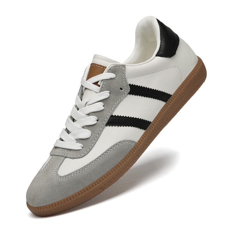 All-match Male Skate Shoes Skateboard Footwea Genuine Leather Sneakers 2025 New Arrival Mens Tenis Masculino Leisure Walk Flats