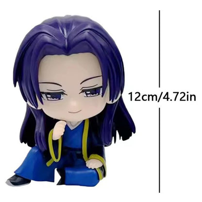 The Apothecary Diaries Maomao Jinshi Q Version Mini Figure Anime Periferia Kawaii Sentado Brinquedos Enfeites de Carro de Mesa Modelo Presentes