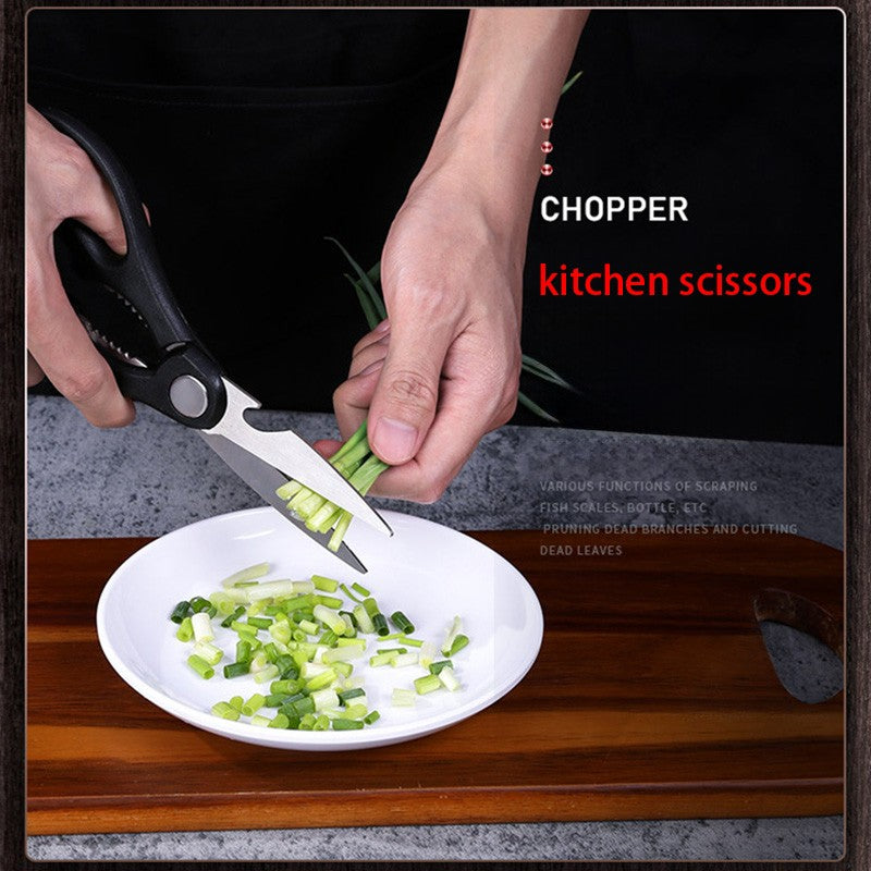 Kitchen Knives Scissors Sharpening Rod Set Laser Damascus Pattern Utility Stainless Steel Sharp Slicing Chef knife Cooking Tool
