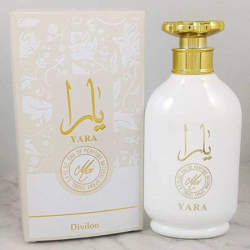 Perfume 100ml Fragrância Árabe Dubai Arábia Oriente Médio Lattafa YARA Perfumes Árabes Masculino Feminino Duradouro
