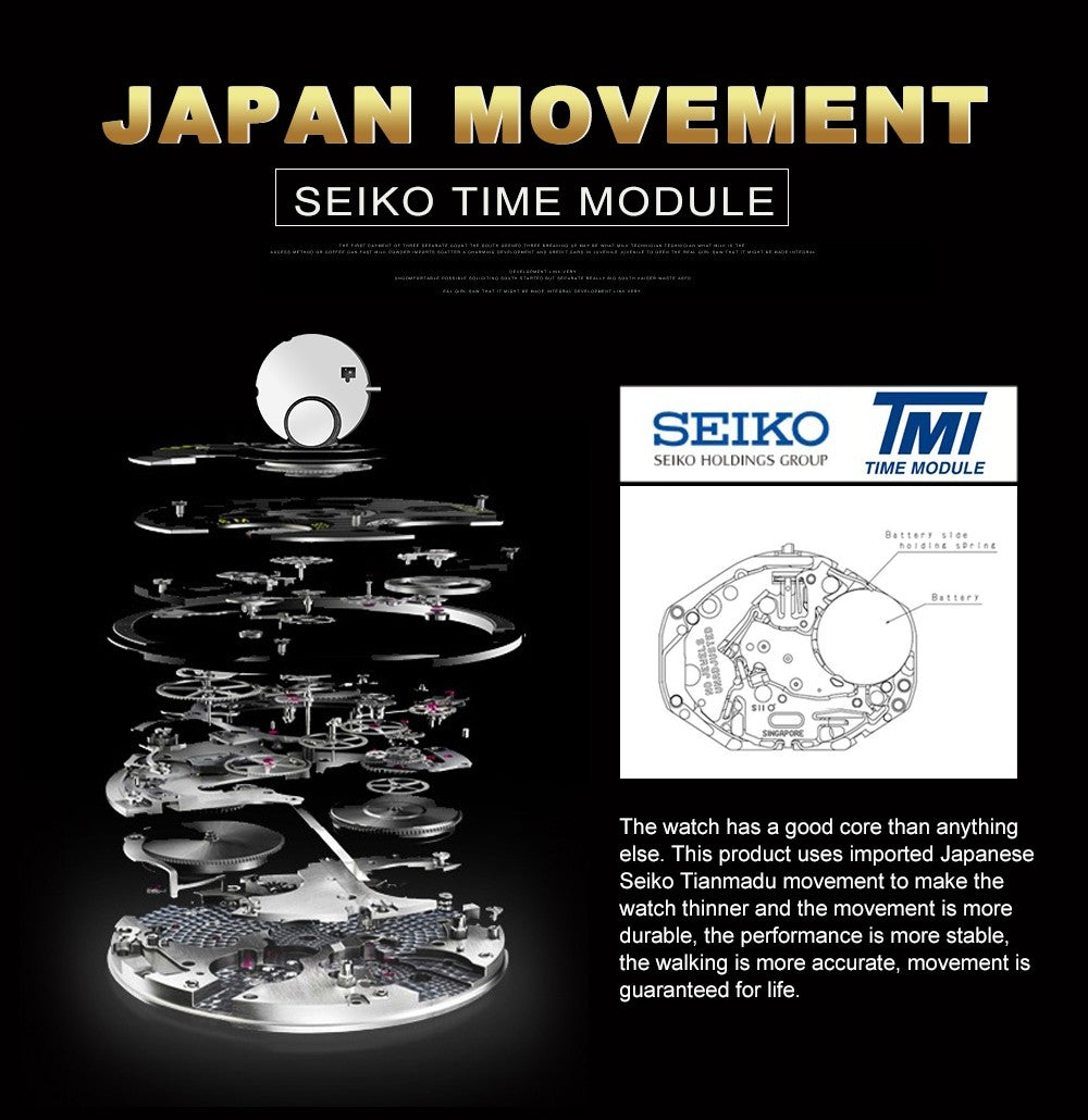 Hannah Martin Women Watch Japan Quartz Movement Simple Waterproof Rose Gold Stainless Steel Mesh Ladies watch relogio feminino