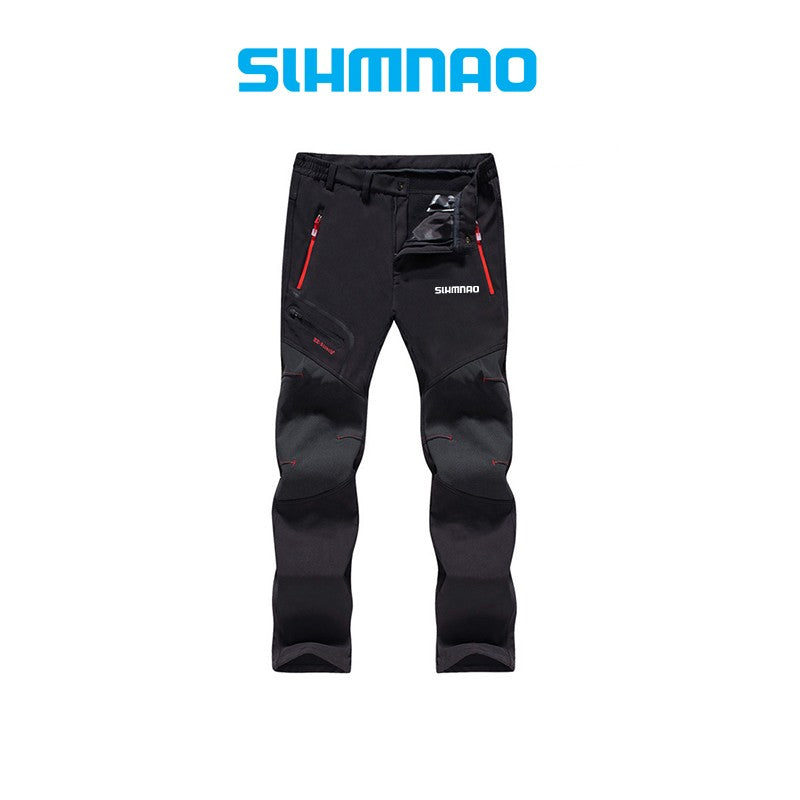 Roupas de Neve Quentes Engrossadas Impermeáveis de Inverno 2025, Calças Quentes de Neve, Roupas de Pesca Masculinas Impermeáveis Engrossadas para Externa,