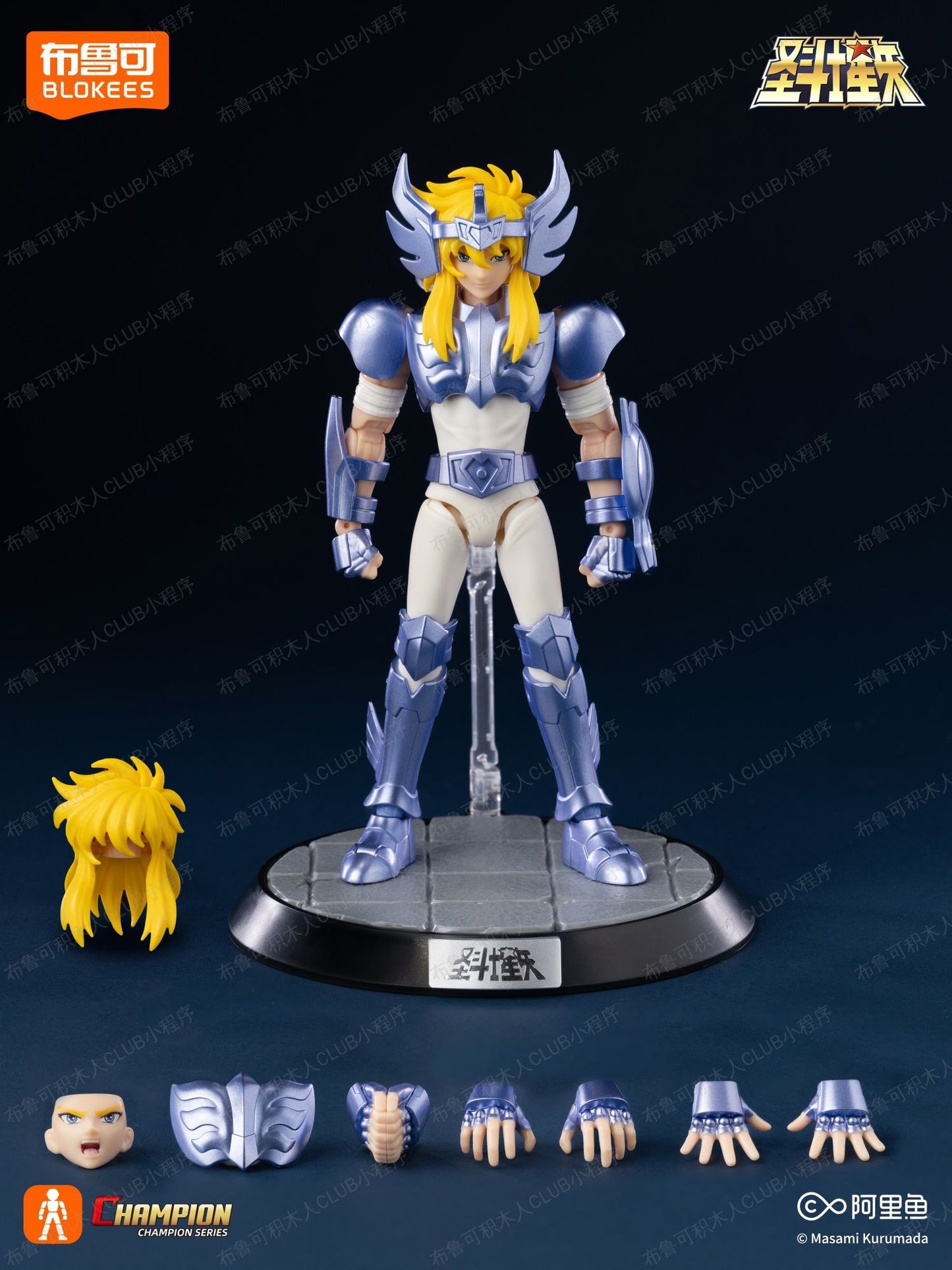 Em estoque Original Saint Seiya CLÁSSICO CLÁSSICO Gold Saint Shiryu Máscara da Morte Shura Ouro Câncer Capricórnio Modelo Montado Brinquedos