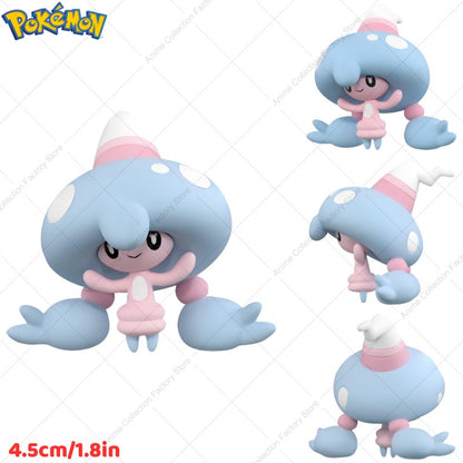 100% Original Takara Tomy Pokemon Figure Toys Chikorita Totodile Tepig Mega Metagross Charizard X PVC Figurine Model Dolls Gifts