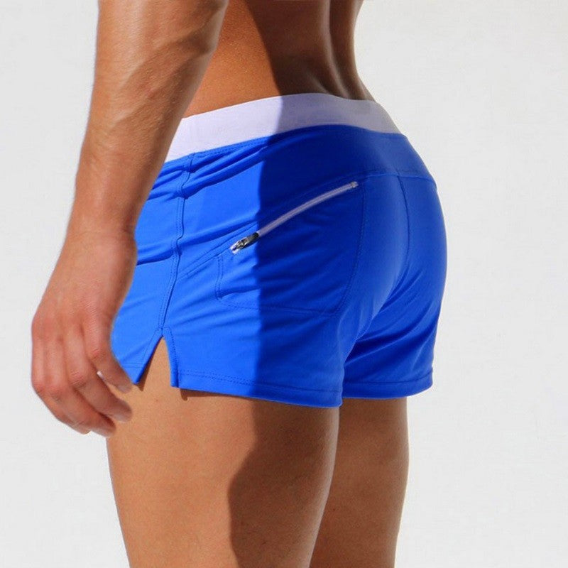 New Fashion Swimwear Men Breathable Men's Swimsuits Trunks Boxer Briefs Sunga SwimSuits Maillot De Bain Beach Shorts