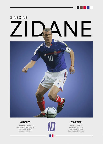 Famous Football Sports Celebrity Posters and Prints Canvas Printing Modern Wall Art Picture for Living Room Home Decor Gifts