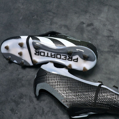 Q-2502 High Quality Mens Soccer Shoes Non-Slip Turf Soccer Cleats for Kids TF/FG Training Football Boots Chuteira Campo 35-45