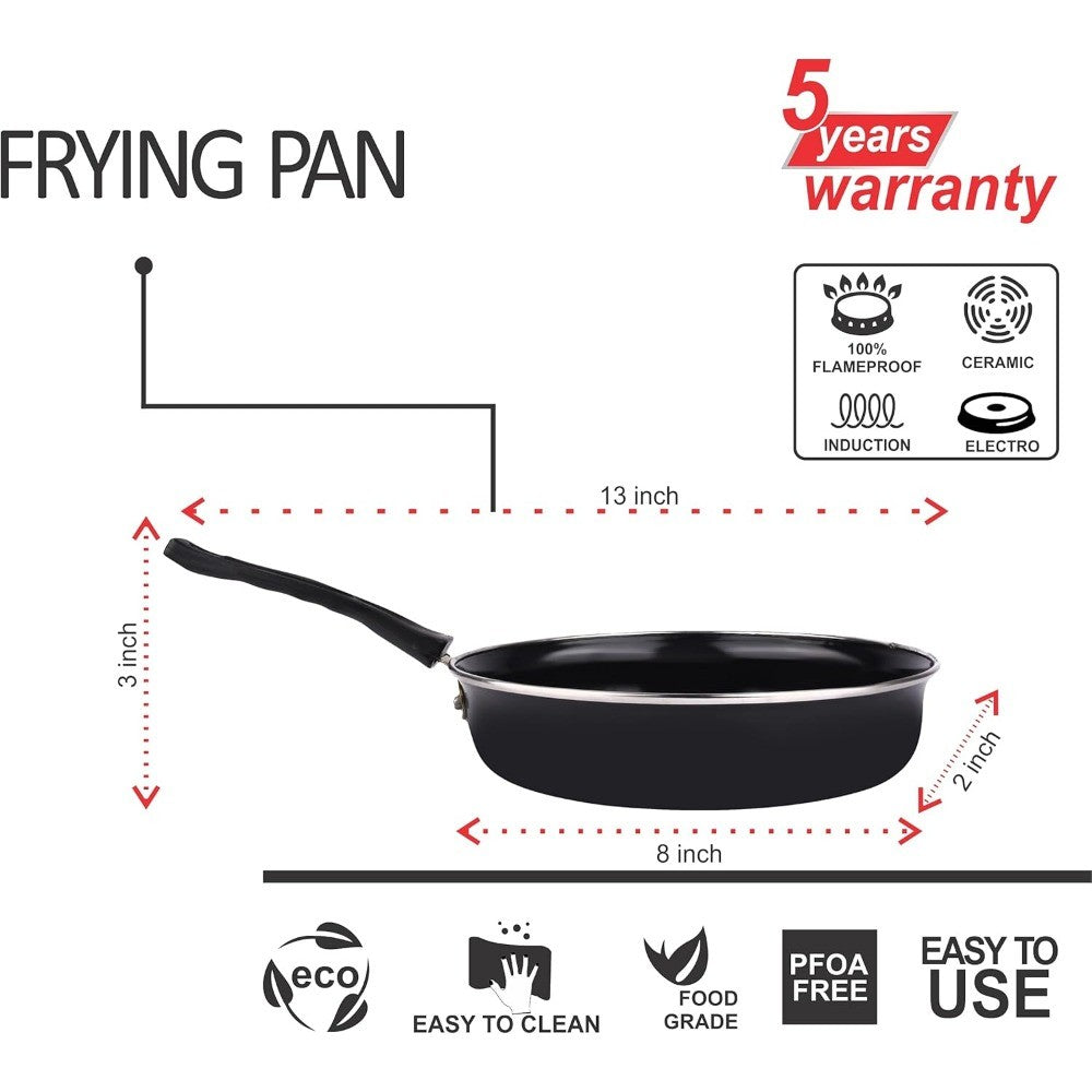 Le Creuset PRO Series Nonstick Cookware Set, 2-Piece (8 & 10 Frying Pans), Gray