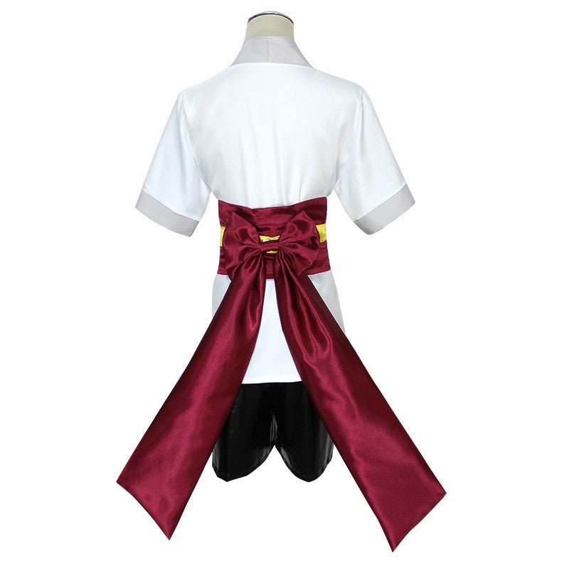 Machi Komacine Cosplay Costume Pink Wig Halloween Carnival Costumes for Women Anime Cosplay Outfits Dress
