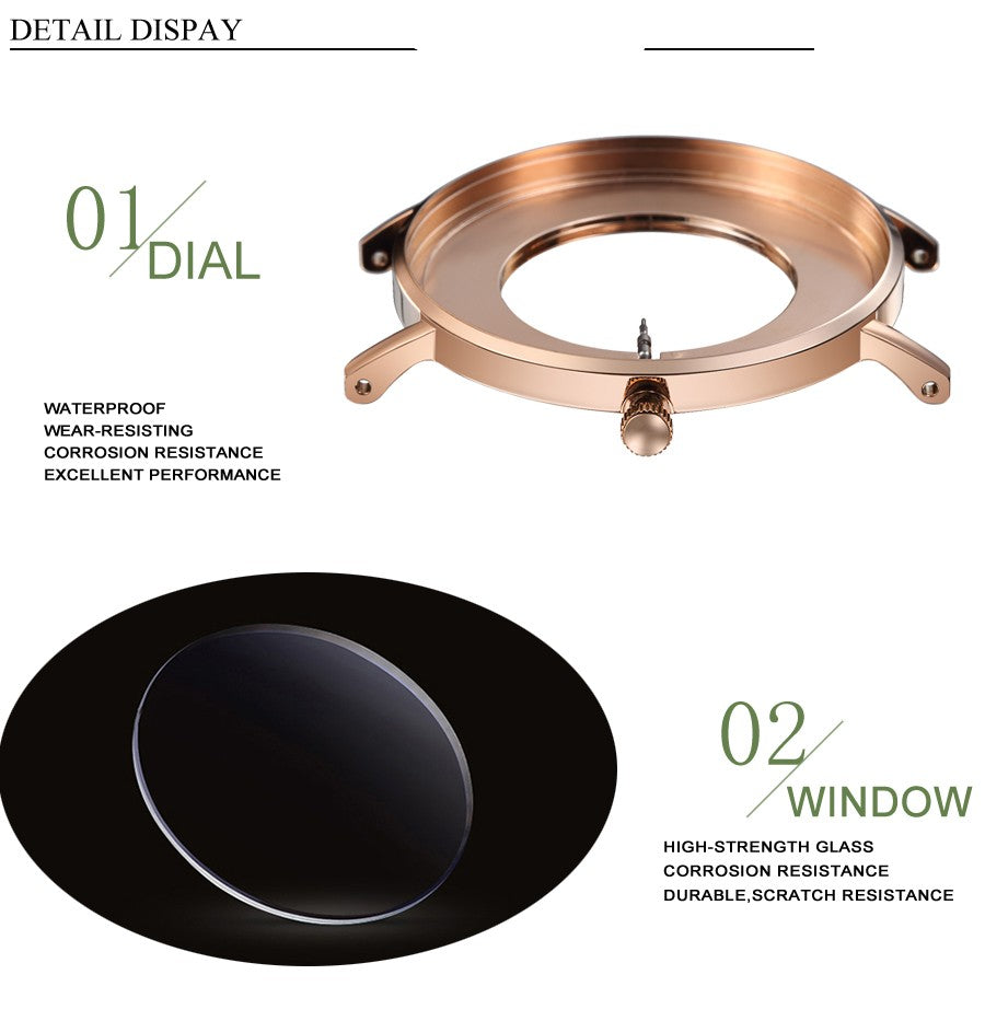 HANNAH MARTIN Brand Japan Quartz Movement Men Waterproof Wrist Watches Fashion Luxury Ultra Thin Nylon Creative Ladies Watches