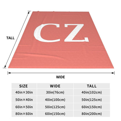 Ceska Zbrojovka CZ Blankets Flannel Sofa Throw Blanket Portable for Couch Bedding Outdoor Throws Bedspread Quilt