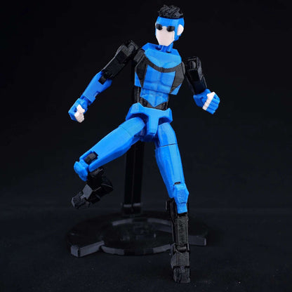 Boneco de Ação Multiarticulado 3D Impresso Dummy13 Homem-Aranha 9L3D Colecionável Marvel com Braços Articulados Boneco para Animação Stop Motion