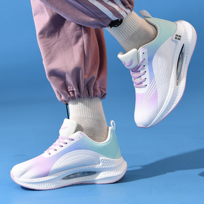 Ultra Light Comfortable Men's Sports Training Shoes Men’s Running Shoes Breathable Thick Sole Shock-absorbing Marathon Sneakers