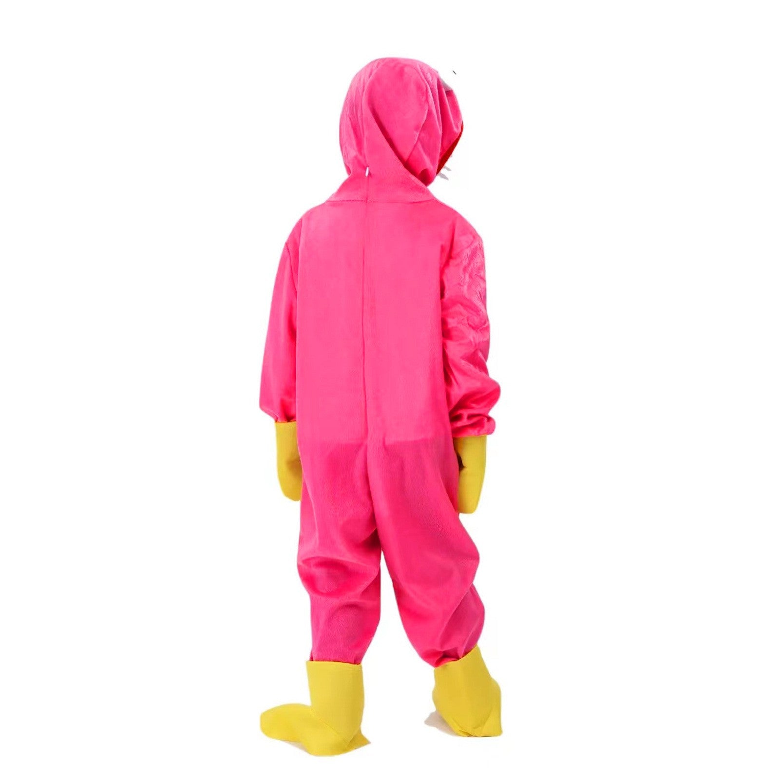 Blue Monster Cosplay Costume Play Game Character Plush Horror Scary Soft Gift for Boys Girls Halloween Party Hooded Jumpsuit