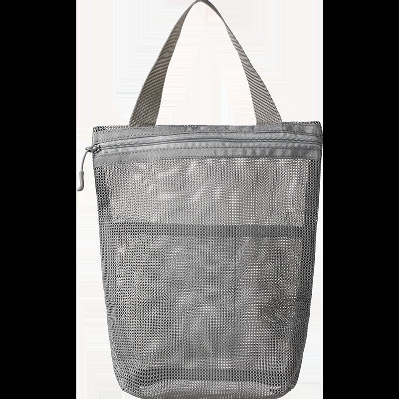 23x26cm Portable Toiletry Bag with Handy Handle Large Capacity Mesh Toiletry  Storage Bag Makeup Bag for Business Trips Travel